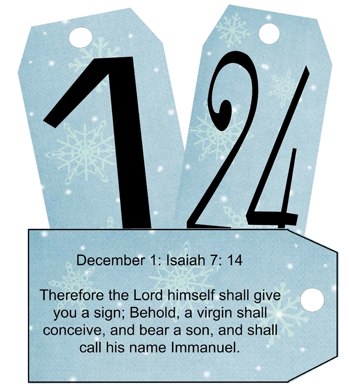 Bible And Book Of Mormon Scripture Advent To Print Hang On Tree bible-and-book-of-mormon-scripture-advent-to-print-hang-on-tree